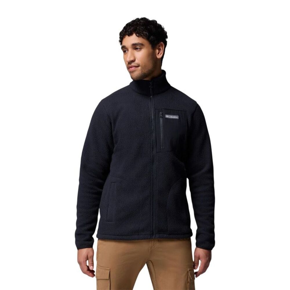 Columbia Mens Jasper Ridge Fleece Jacket / Black